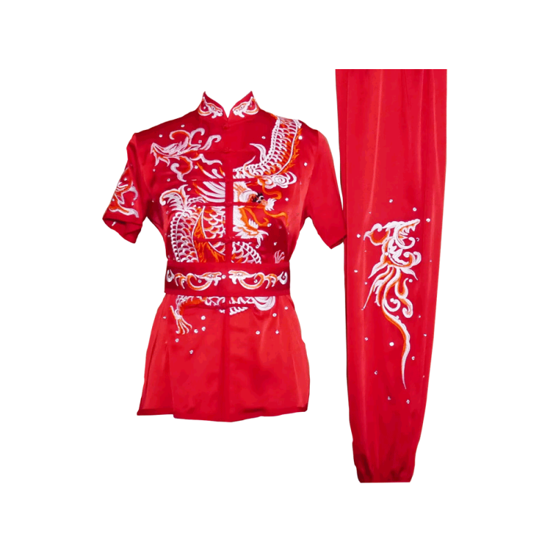 Red Uniform with Dragon Embroidery  (Pre-Order) UC2024-004