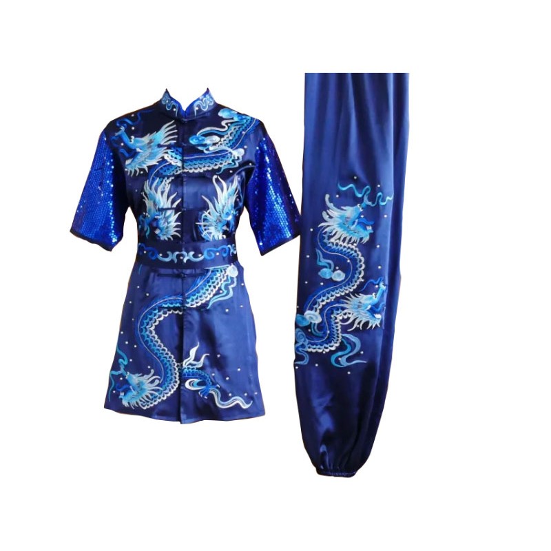 Blue Uniform with Dragon Embroidery  (Pre-Order) UC2024-003 