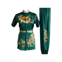 Green Uniform with Dragon Embroidery  (Pre-Order)  UC2024-002-2
