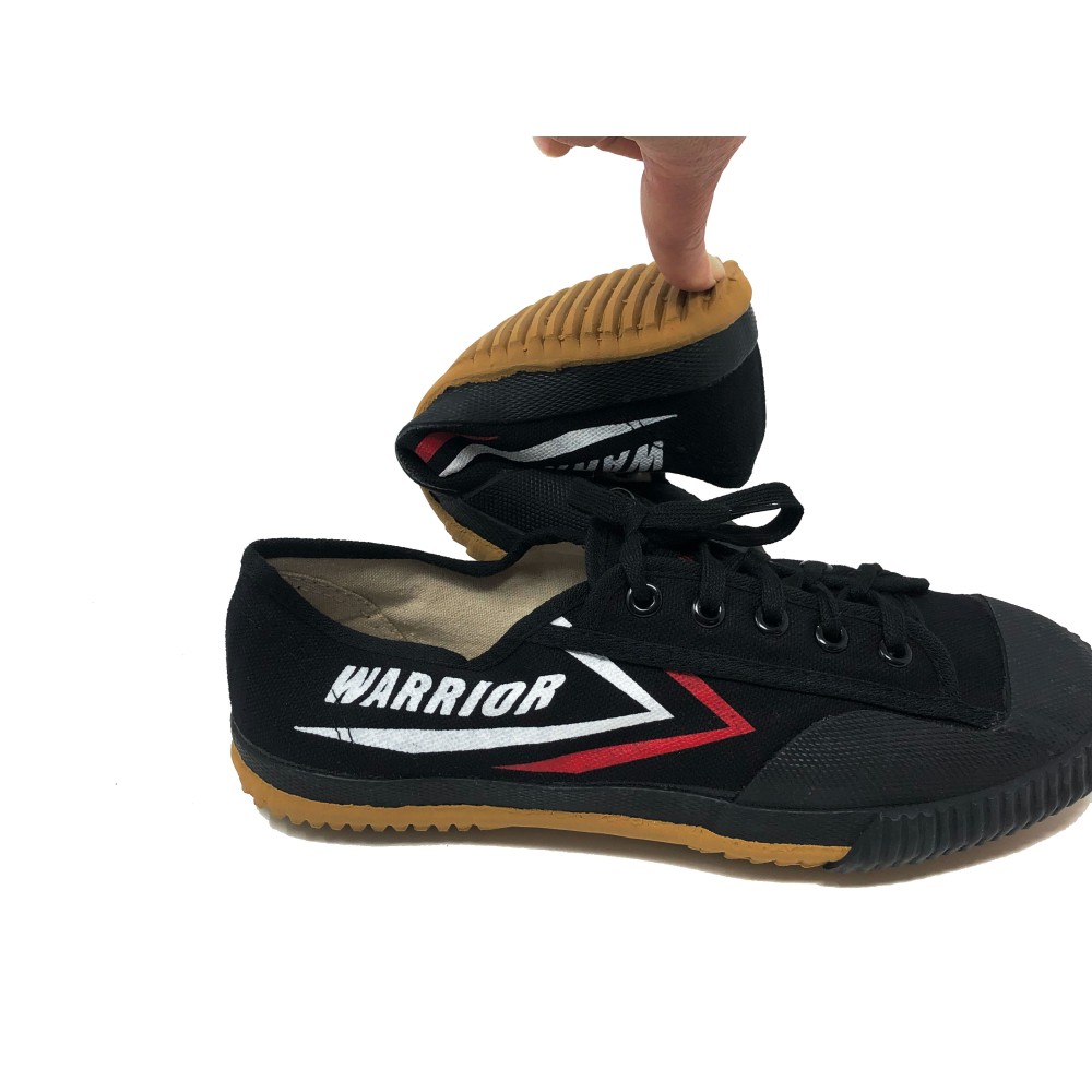 Warrior Kungfu Canvas Black Shoes – FT010