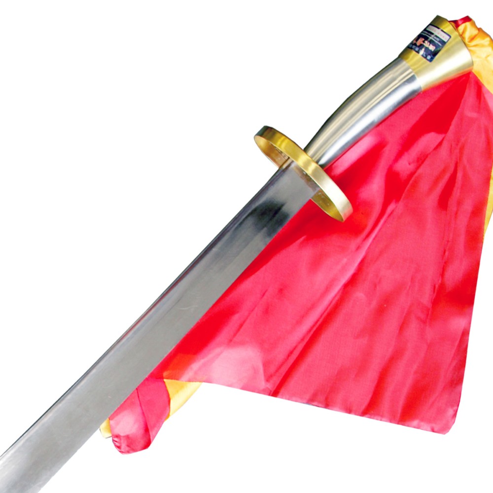 IWUF Standard Wushu Broadsword with Loud Sound Performance