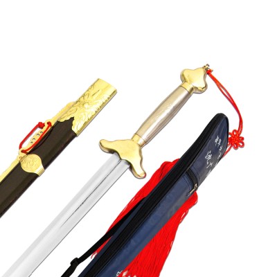 Competition Wushu Straight Sword- Metal handle