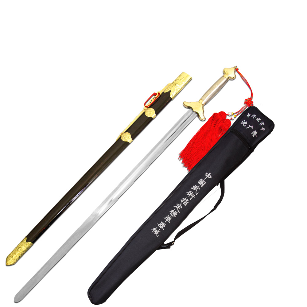 Competition Wushu Straight Sword- Metal handle