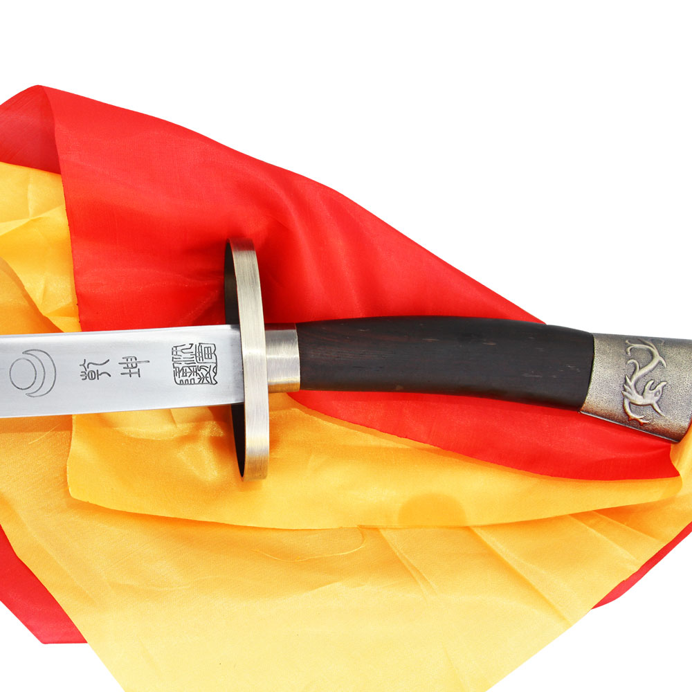 TDS004 SanHuang Huali Wood Broadsword-Heavy Metal Blade