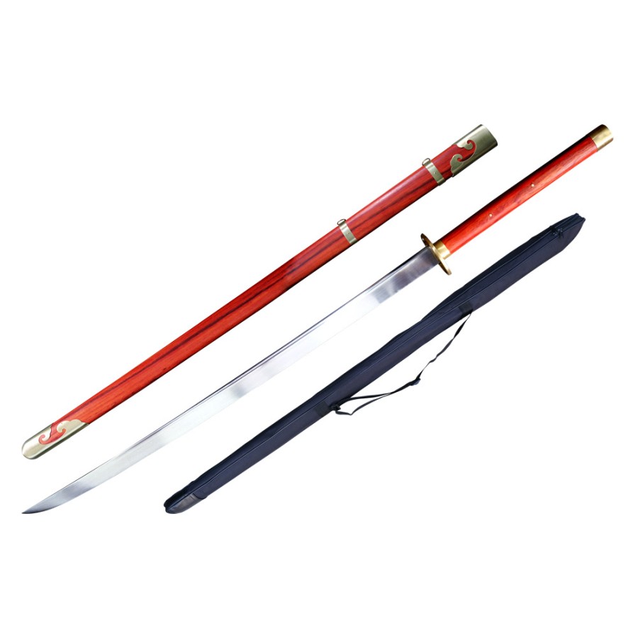 TDS039 Miao Dao (Chang Dao) Two-Handed Chinese Saber – Traditional Kung Fu Sword