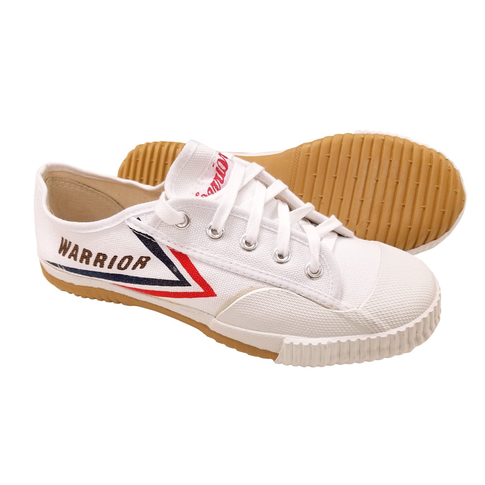 Warrior Wushu Kungfu White Canvas Shoes – FT011