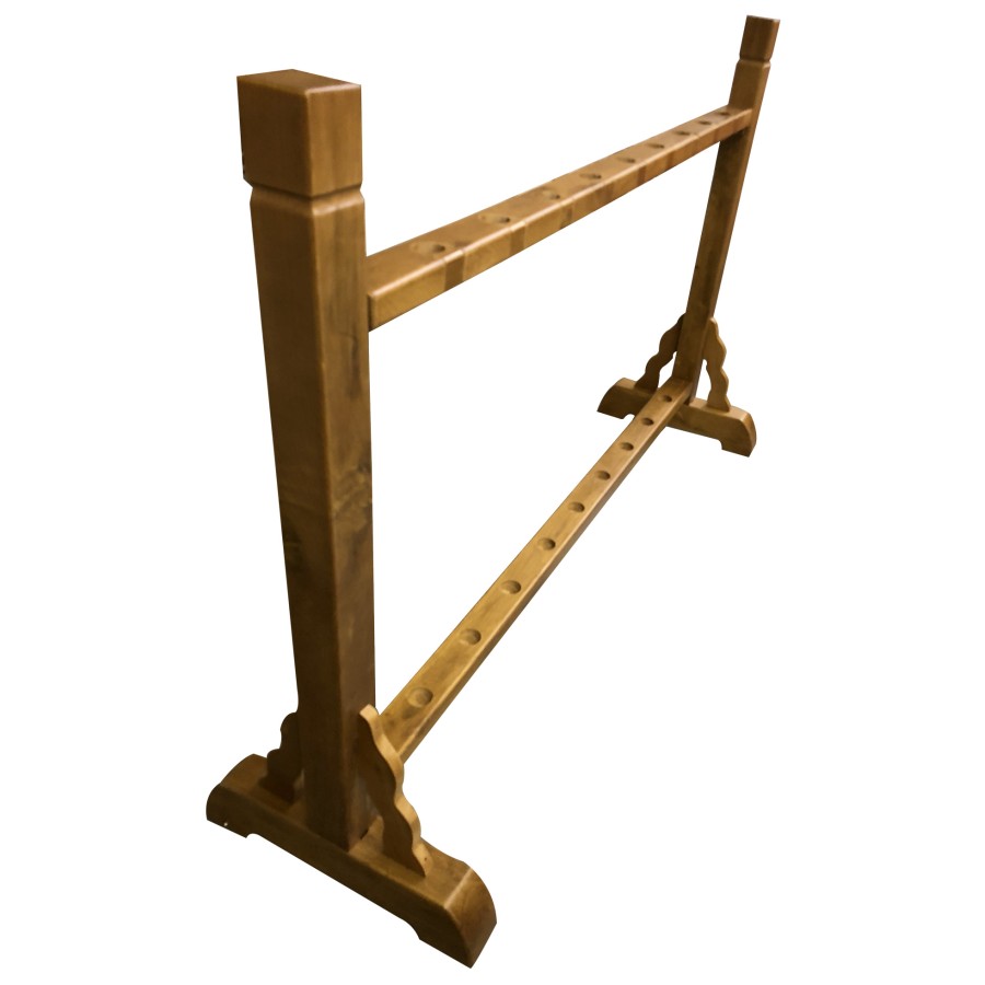 Kungfu Equipment Wooden Stand for Long Equipment - TLW022