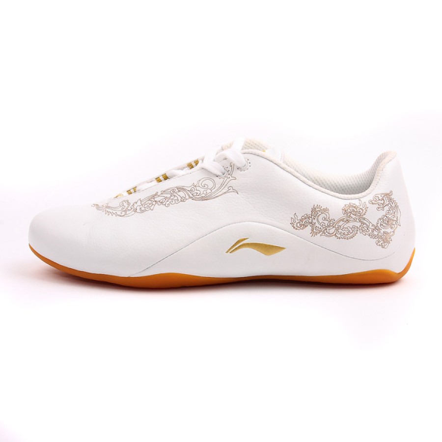 Li-Ning White KungFu/Tai Chi Shoes - LN086-1