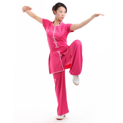 LN102-4 - Li-Ning Southern Style Uniform Pink (Female) 南派比赛服 