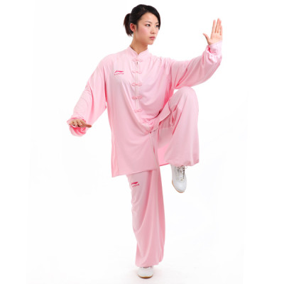 LN108-1 - Li-Ning Pink Long sleeve Uniform (Female) 女子粉色长袖比赛服 size XS