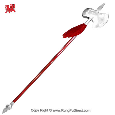 Long Handle kungfu Axe with black Handle