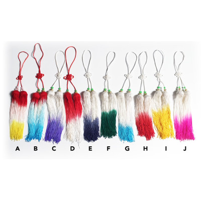 Wushu Kung Fu Sword Tassel – Multi-Color Adjustable Sword Knot