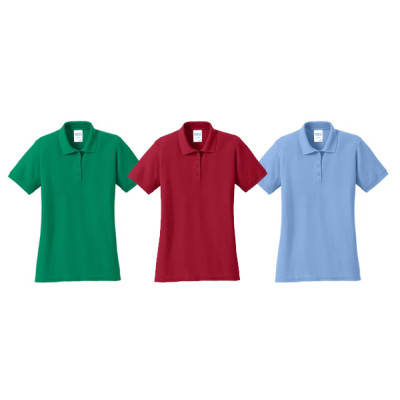 Port & Company® Ladies Core Blend Pique Polo. LKP155.