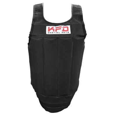 SD003 - KFD Chest Guard Protector Black