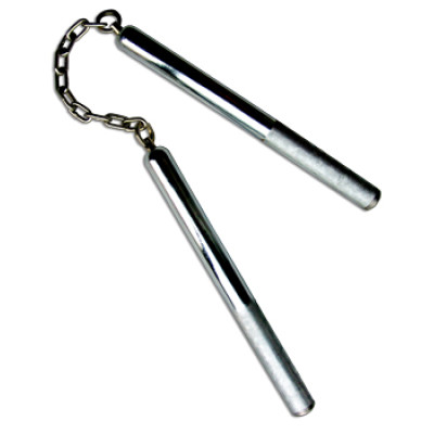 Stainless Steel Nunchaku with Metal Chain – SF014