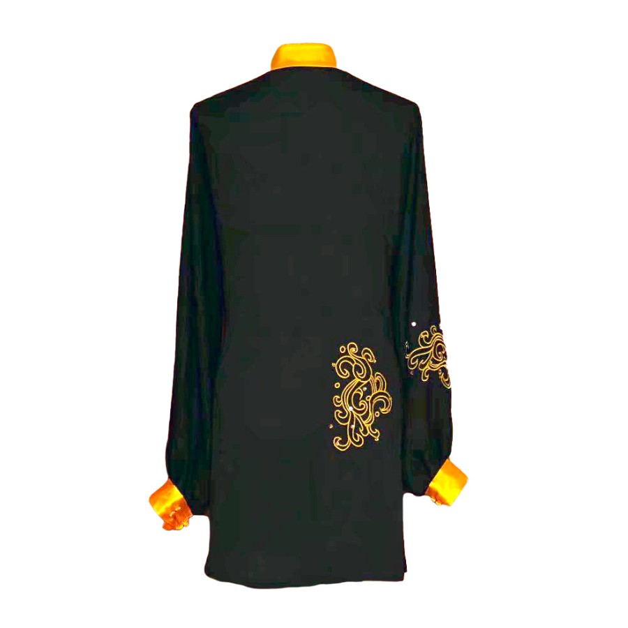 UC033 - Black Uniform With Embroidery