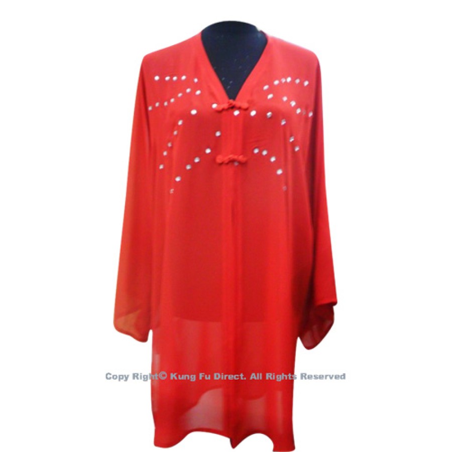 UC113 - Red Shawl with Jewel 