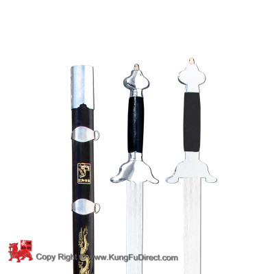 Wushu Twin Straight Sword (Soft Blade) - WSS021