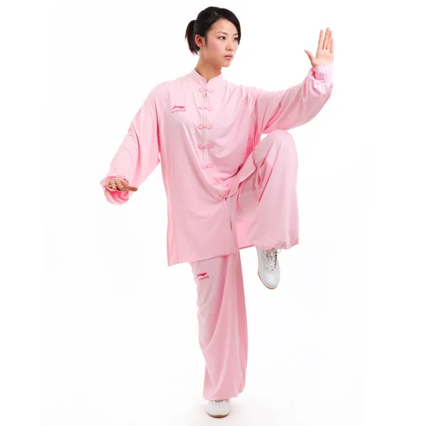 LN108-1 - Li-Ning Pink Long sleeve Uniform (Female) 女子粉色长袖比赛服 size XS